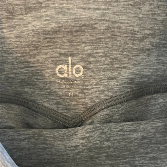 ALO Yoga Heather Gray Leggings - Picture 2 of 3